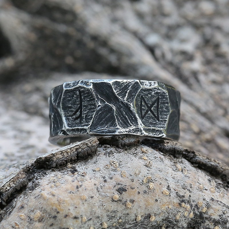 Bague Vikings Runes Futhark | Valhalla