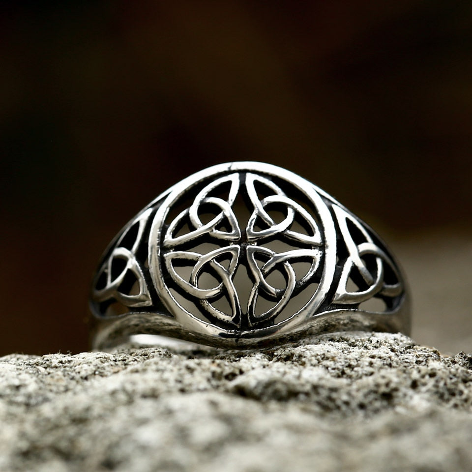 Bague Viking Noeud de la Trinit Valhalla