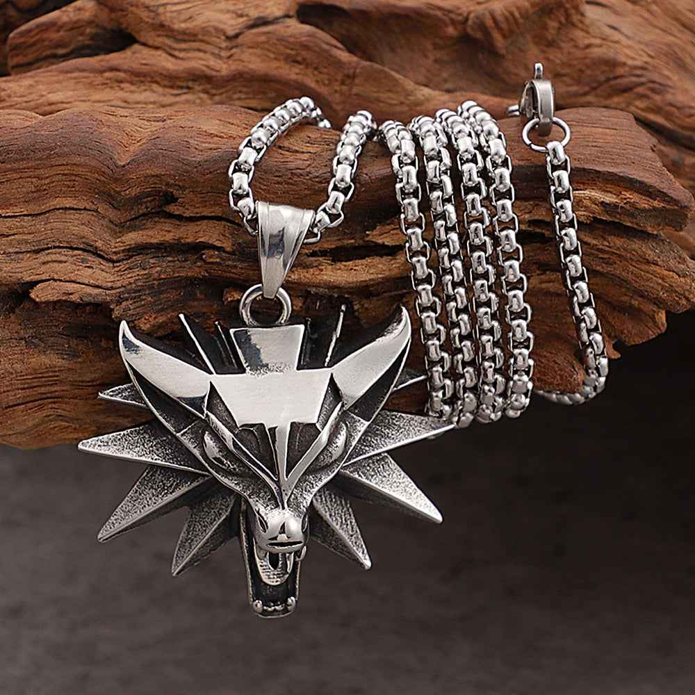 Collier Viking Tête de Loup | Valhalla