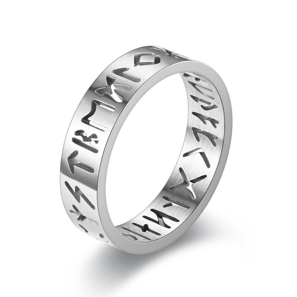 Bague Vikings Runes Futhark | Valhalla