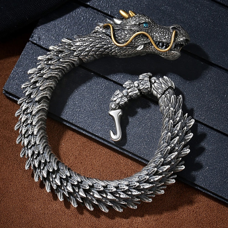 Bracelet Viking Tête de Dragon | Valhalla